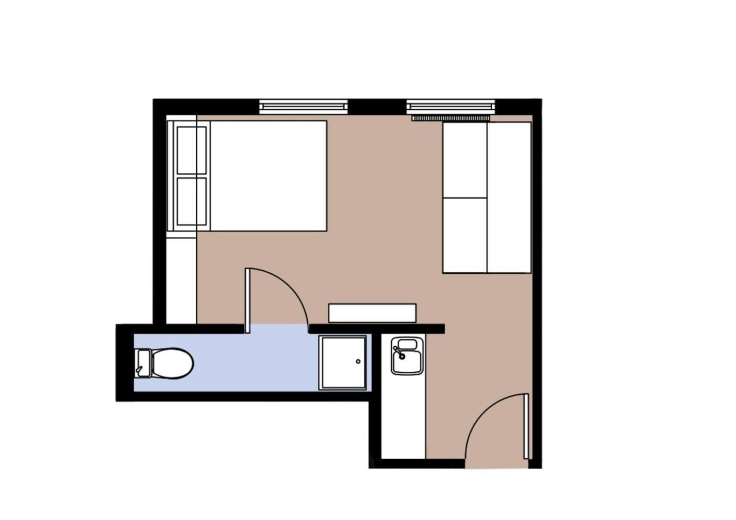 Apt 11 Seaside Serenity Chic Studio Steps To Beach Brighton Exterior foto